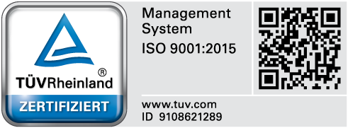 TÜV-zertifizierter Fachbetrieb für die Sanierung von Schimmelpilzschäden in Innenräumen nach DIN ISO 9001:2015
